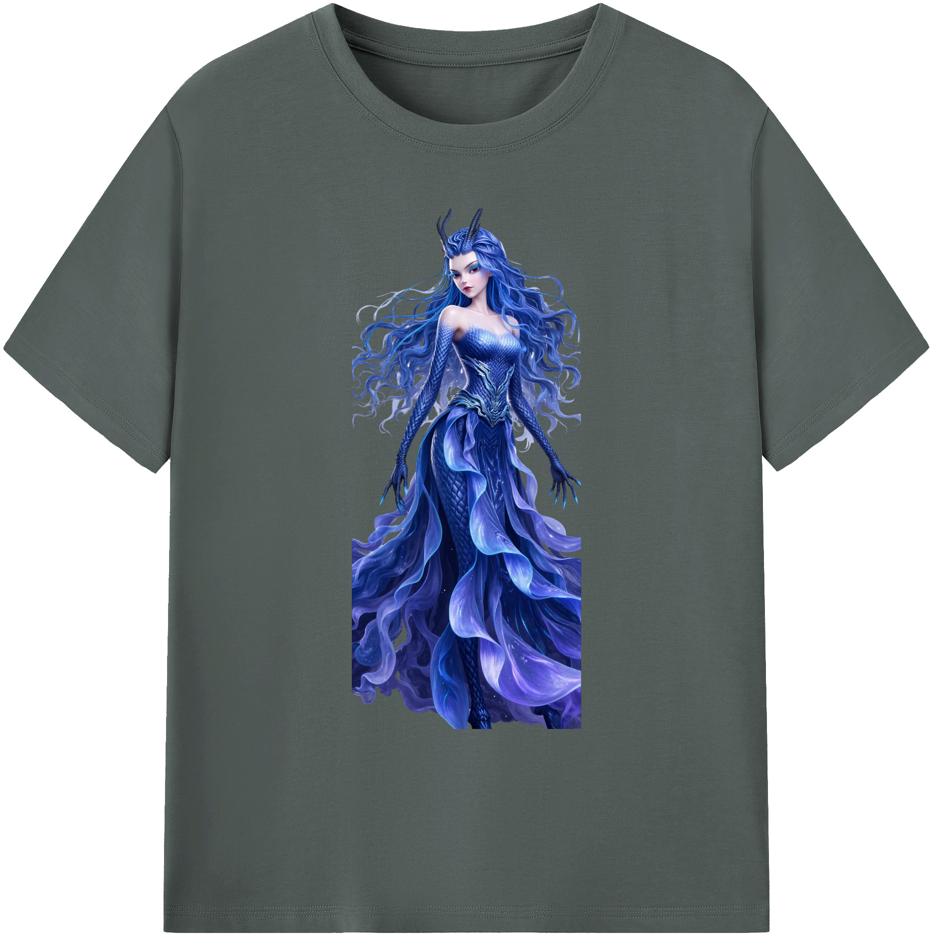 （画像用） Ne Zha 2 ナタ 魔童の大暴れ 綿100％ メンズ半袖Tシャツ｜肌触りやわらか＆通気性